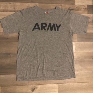 Army grey tee